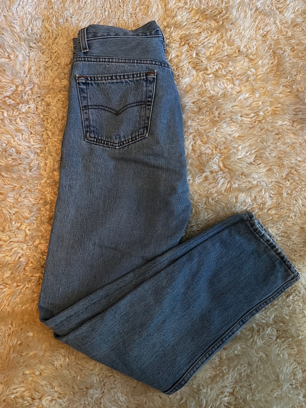 Vintage High Waisted Levi 501 Mom Jeans-30x30